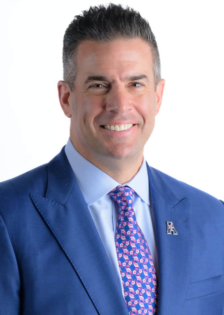 Photo of Tim Pernetti, Commissioner of The American Athletic Conference